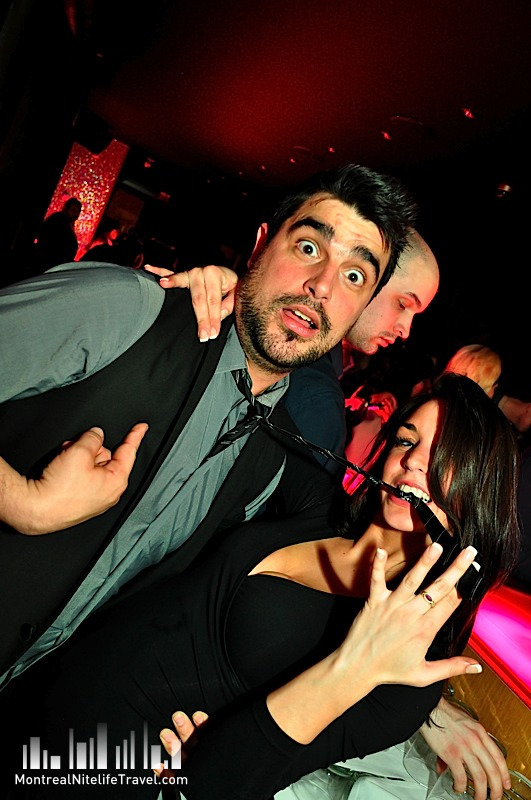 a trip to the night club